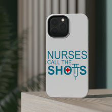 DistinctInk ToughCase for Apple iPhone, Compatible with MagSafe Charging - Nurses Call the Shots