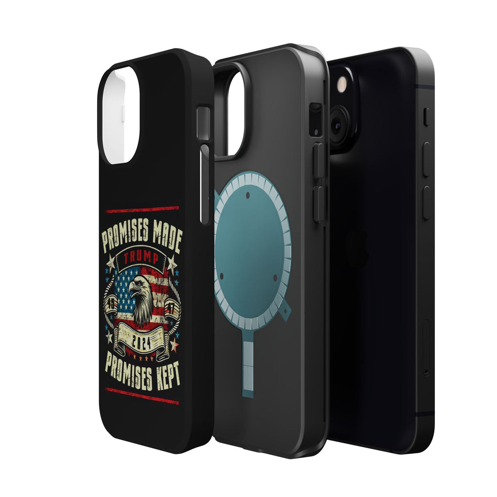 Tough Case for iPhone, Compatible with MagSafe Charging | Trump - Promises Made, Promises Kept | Conservative, view 32