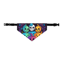 DistinctInk Adjustable Pet Banana Collar with Creating Lasting Memories Design for Halloween LGBTQ+ Pride