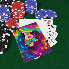 DistinctInk Playing Poker Cards with Life's Unforgettable Moments Design for LGBTQ+ Pride