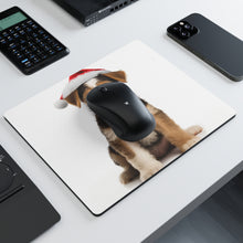 DistinctInk Mouse Pad - 1/4" Foam Rubber - Wire Fox Terrier Puppy
