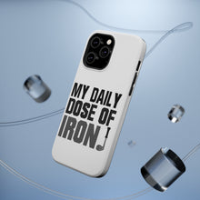 DistinctInk ToughCase for Apple iPhone, Compatible with MagSafe Charging - My Daily Dose of Iron Golf