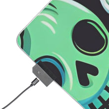 DistinctInk LED Gaming Mouse Pad with Creating Lasting Memories Design for Halloween  LGBTQ+ Pride