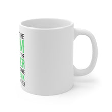 DistinctInk Glossy White Coffee / Tea Mug - Hard Work & Character Make the Farmer