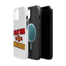 DistinctInk ToughCase for Apple iPhone, Compatible with MagSafe Charging - I Slay Them With Sweetness