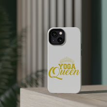 DistinctInk ToughCase for Apple iPhone, Compatible with MagSafe Charging - Yoga Queen Crown