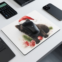 DistinctInk Mouse Pad - 1/4" Foam Rubber - Schipperke Puppy Drawing