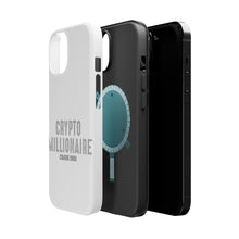 DistinctInk ToughCase for Apple iPhone, Compatible with MagSafe Charging - Crypto Millionaire - Coming Soon
