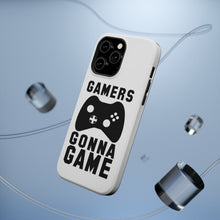 DistinctInk ToughCase for Apple iPhone, Compatible with MagSafe Charging - Gamers Gonna Game - Video Games