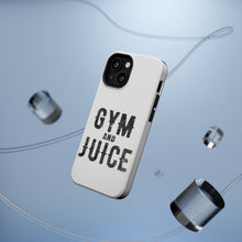 DistinctInk ToughCase for Apple iPhone, Compatible with MagSafe Charging - Gym And Juice