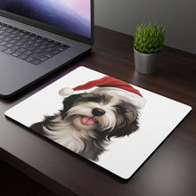 DistinctInk Mouse Pad - 1/4" Foam Rubber - Tibetan Terrier Puppy Drawing