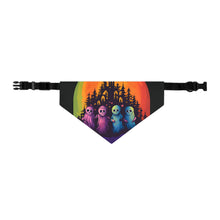 DistinctInk Adjustable Pet Banana Collar with Discover Your True Path Design for Halloween LGBTQ+ Pride