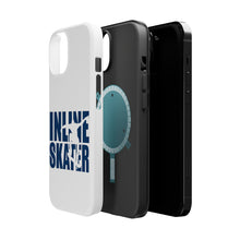 DistinctInk ToughCase for Apple iPhone, Compatible with MagSafe Charging - Inline Skater - Skating
