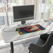 DistinctInk LED Gaming Mouse Pad with Addictive Adventure Story Design for LGBTQ+ Pride