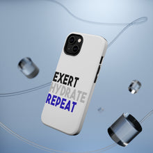 DistinctInk ToughCase for Apple iPhone, Compatible with MagSafe Charging - Exert Hydrate Repeat