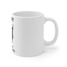 DistinctInk Glossy White Coffee / Tea Mug - With Great Beard Comes Great Responsibility