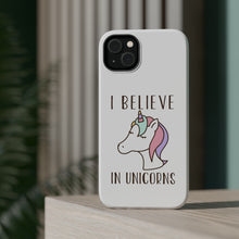 DistinctInk ToughCase for Apple iPhone, Compatible with MagSafe Charging - I Believe in Unicorns