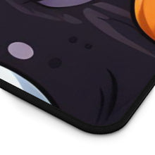 DistinctInk Desk Mat with Spooky Bat-o-lanterns Design for Halloween