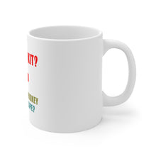 DistinctInk Glossy White Coffee / Tea Mug - First Aid Kit - Whiskey & Duct Tape