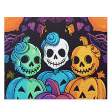 DistinctInk Jigsaw Puzzle with Creating Lasting Memories Design for Halloween  LGBTQ+ Pride