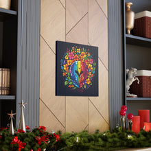 DistinctInk Canvas Wall Art with A World of Possibilities for LGBTQ+ Pride