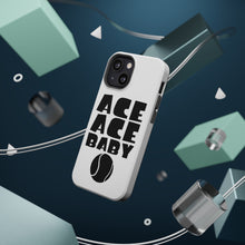 DistinctInk ToughCase for Apple iPhone, Compatible with MagSafe Charging - Ace Ace Baby Tennis