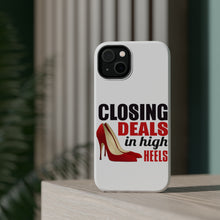 DistinctInk ToughCase for Apple iPhone, Compatible with MagSafe Charging - Closing Deals in High Heels