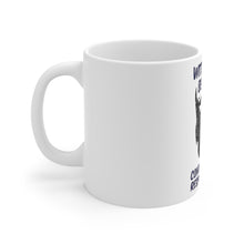 DistinctInk Glossy White Coffee / Tea Mug - With Great Beard Comes Great Responsibility