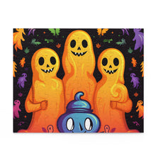 DistinctInk Jigsaw Puzzle with Finding Your Purpose in Life Design for Halloween  LGBTQ+ Pride