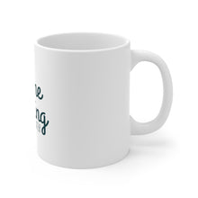 DistinctInk Glossy White Coffee / Tea Mug - Gone Fishing Catch Ya Later