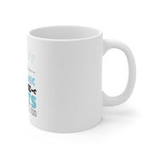 DistinctInk Glossy White Coffee / Tea Mug - Aircraft Mechanic Pilots Need Heroes Too