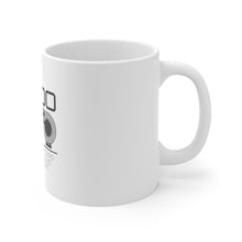 DistinctInk Glossy White Coffee / Tea Mug - Turbo Lag - Giving N/A Cars False Hope