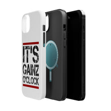 DistinctInk ToughCase for Apple iPhone, Compatible with MagSafe Charging - It's Gainz O'Clock Working Out