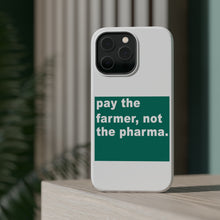 DistinctInk ToughCase for Apple iPhone, Compatible with MagSafe Charging - Pay the Farmer, Not the Pharma.