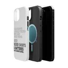 DistinctInk ToughCase for Apple iPhone, Compatible with MagSafe Charging - Can Survive with Only Beer Boxers Batteries