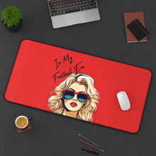 DistinctInk Desk Mat with In My Football Era design