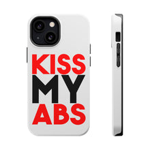 DistinctInk ToughCase for Apple iPhone, Compatible with MagSafe Charging - Kiss My Abs