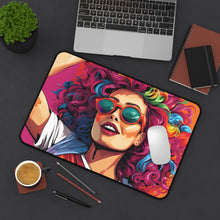 DistinctInk Desk Mat with Leading a New Path Design for LGBTQ+ Pride