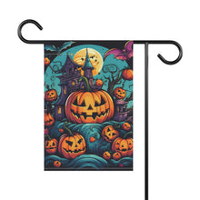 DistinctInk Garden & House Banner / Flag with Trick or Treat Parade Design for Halloween