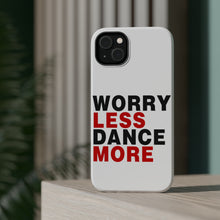 DistinctInk ToughCase for Apple iPhone, Compatible with MagSafe Charging - Worry Less, Dance More