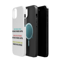 DistinctInk ToughCase for Apple iPhone, Compatible with MagSafe Charging - Some Single, Some Boyfriends, Rest Married