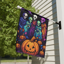 DistinctInk Garden & House Banner Flag with "Mindful Connections" Design for Halloween  LGBTQ+ Pride