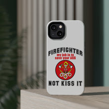 DistinctInk ToughCase for Apple iPhone, Compatible with MagSafe Charging - Firefighter - Job is to Save You
