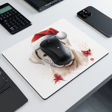DistinctInk Mouse Pad - 1/4" Foam Rubber - Dogo Argentino Puppy Drawing
