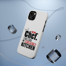 DistinctInk ToughCase for Apple iPhone, Compatible with MagSafe Charging - I'm the Chef Get Over it
