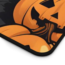 DistinctInk Desk Mat with Ghost Skeleton Pumpkins Pattern Design for Halloween