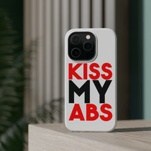 DistinctInk ToughCase for Apple iPhone, Compatible with MagSafe Charging - Kiss My Abs