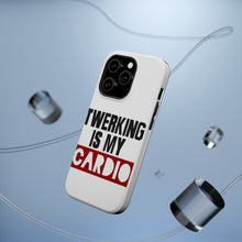 DistinctInk ToughCase for Apple iPhone, Compatible with MagSafe Charging - Twerking is My Cardio
