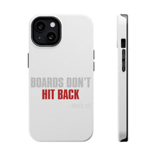 DistinctInk ToughCase for Apple iPhone, Compatible with MagSafe Charging - Boards Don't Hit Back