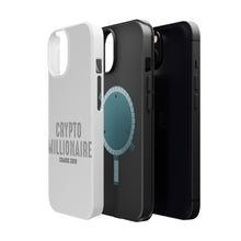 DistinctInk ToughCase for Apple iPhone, Compatible with MagSafe Charging - Crypto Millionaire - Coming Soon